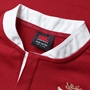 British and Irish Lions Junior Short Sleeve Classic Rugby Shirt - Red - Collar 