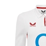 England Womens Home Classic Long Sleeve Rugby Shirt 25-26 - Castore 