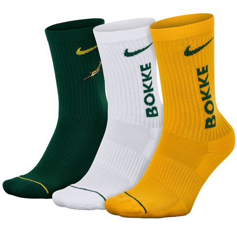 South Africa Springbok Adults Socks 25/26 - Front South Africa Springbok Adults Socks 25/26 - Front