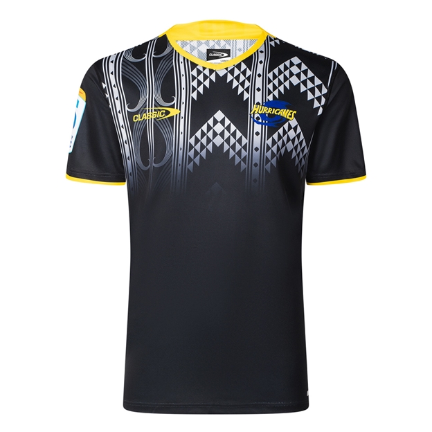 Hurricanes Mens Pro Training T-Shirt Black 2025 - Front