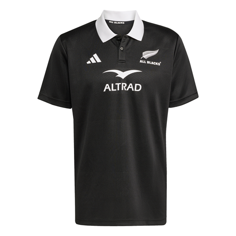 All Blacks Supporters Polo 25/26 Black - Front All Blacks Supporters Polo 25/26 Black - Front