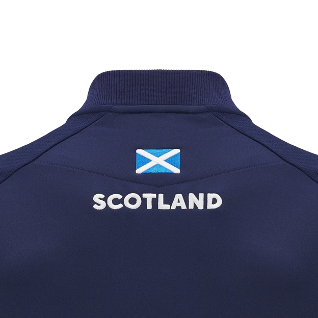 Scotland Mens Anthem Jacket 2025 - Collar