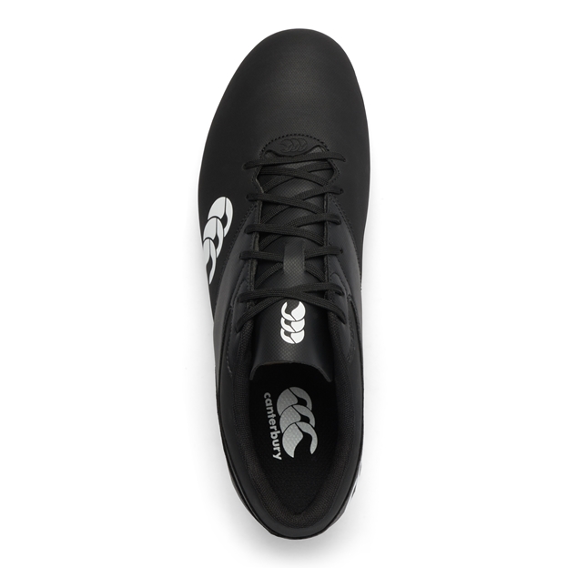 Canterbury Adults Phoenix Raze Soft Ground Rugby Boots - Black - Top