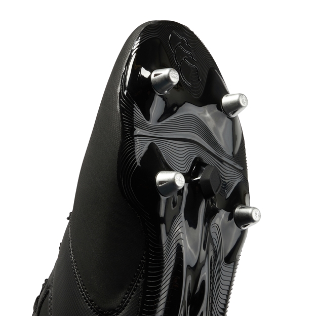 Canterbury Adults Phoenix Raze Soft Ground Rugby Boots - Black - Forefoot