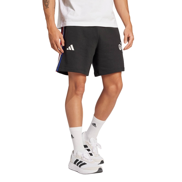 France Fan Wear Shorts Black - Model Walking