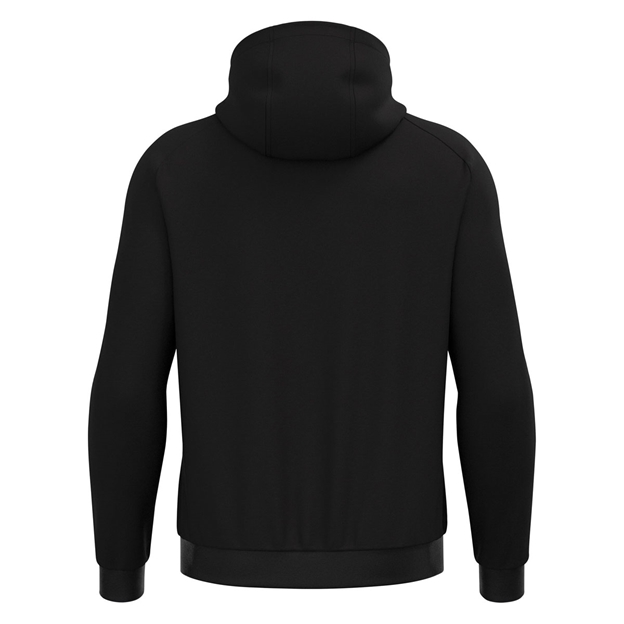 Barbarians Adults Cotton Travel Hoodie 25/26 Black - Back View