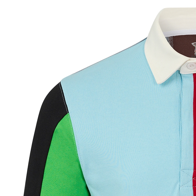TM9768_045_ LIGHTBLUERED_05.jpgHarlequins Mens Retro Rugby Shirt Sky Blue/Jester Red 25/26 - Collar