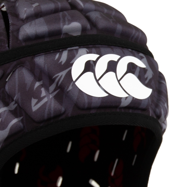 Canterbury Adults Force Raze Headguard Black - CCC Logo