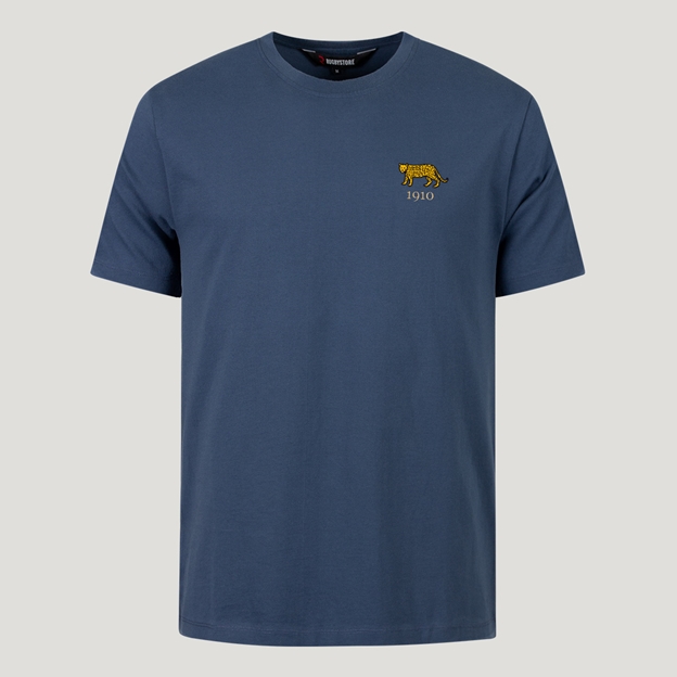 Argentina 1910 Pure Cotton T-Shirt - Petrol Blue