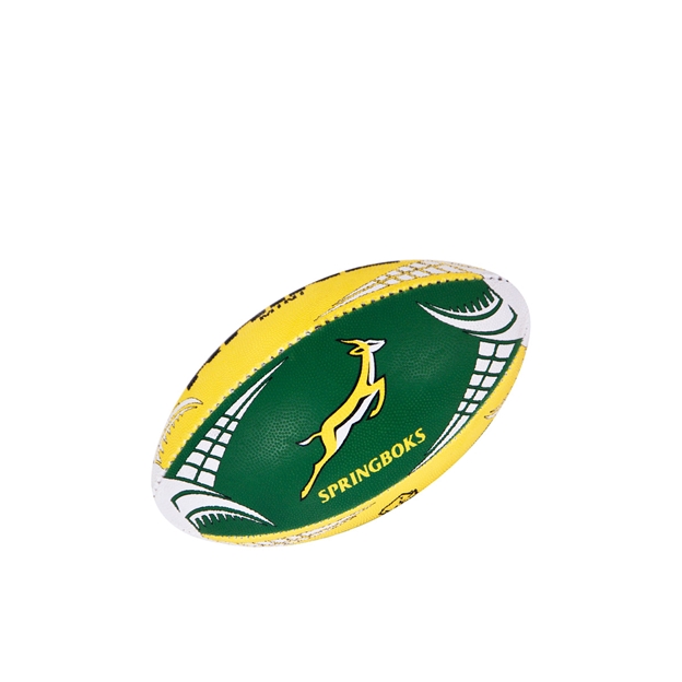 South Africa Supporters Ball Green/Gold/White Mini - Front