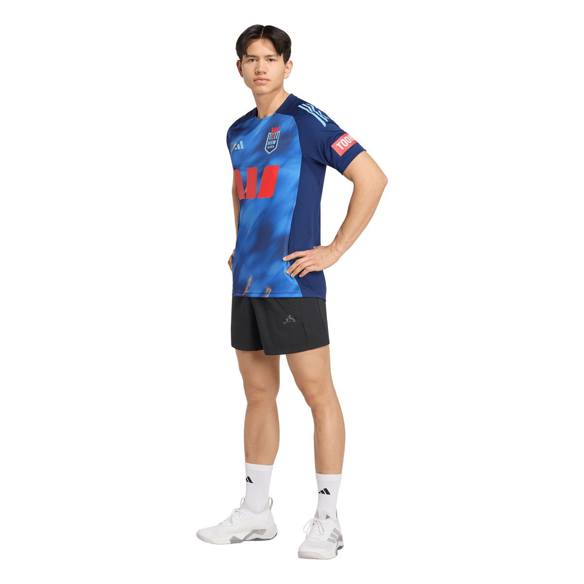 New South Wales Blues Mens Perfomance T-Shirt 26/27 - Dark Blue
