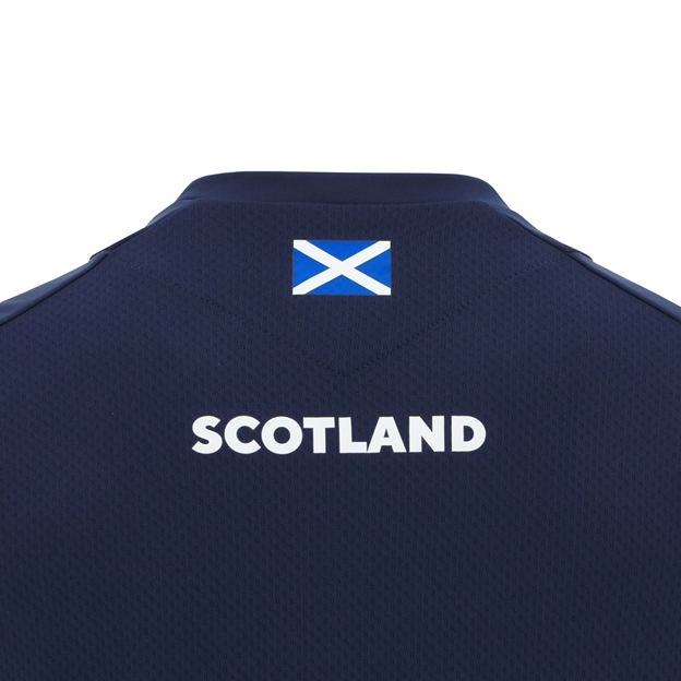 Scotland Mens Training Vest 25/26 Navy - Scotland Flag