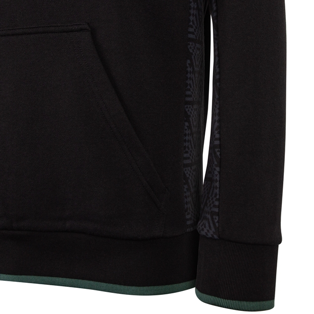 Connacht Kids Hoodie Black 2025 - Sleeve