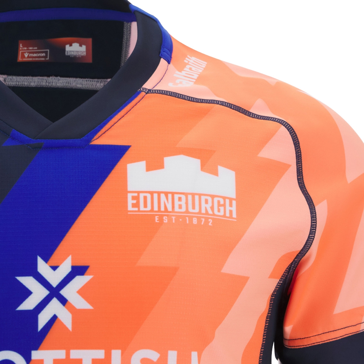Edinburgh Mens Training Rugby Jersey - Short Sleeve - 25/26 | rugbystore
