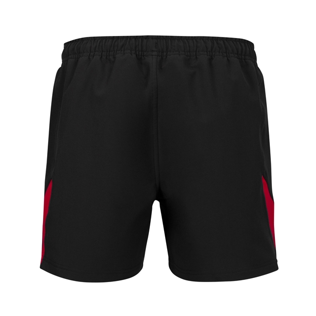 England Mens Contact Shorts 26/27 Castore Black - Back View