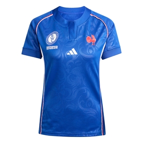 France WRWC Womens Home Jersey 2025 Blue - Front