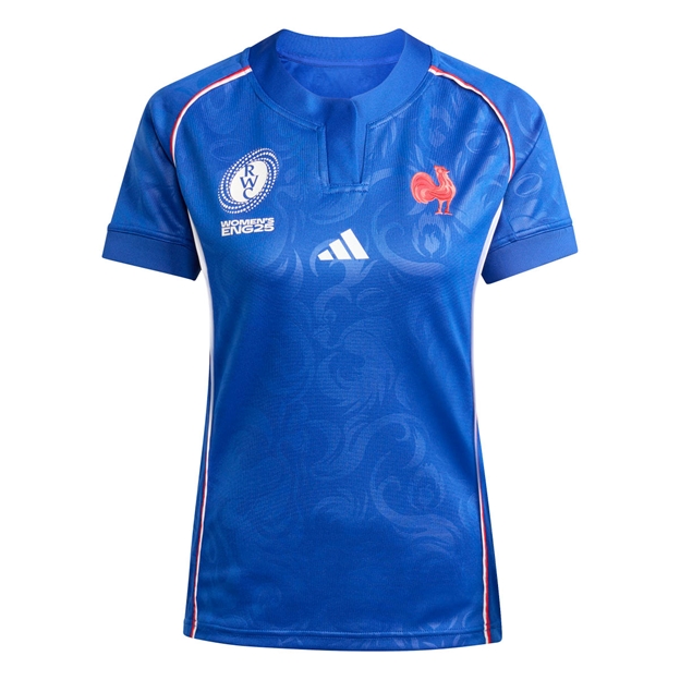 France WRWC Womens Home Jersey 2025 Blue - Front