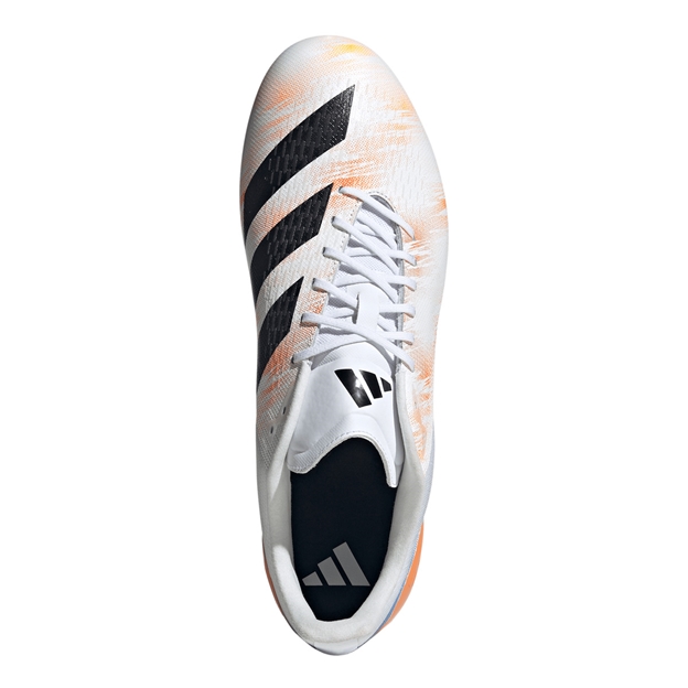 adidas Adults Adizero RS15 Pro Soft Ground Rugby Boots - Top View