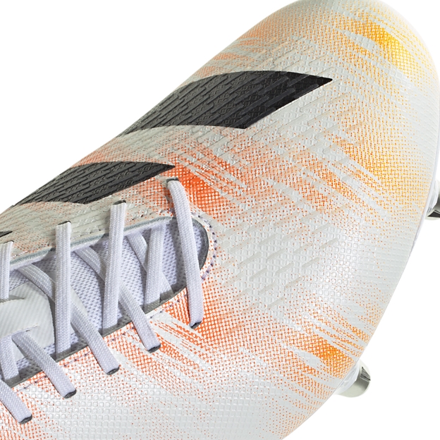 adidas Adults Adizero RS15 Pro Soft Ground Rugby Boots - Toe Close-up