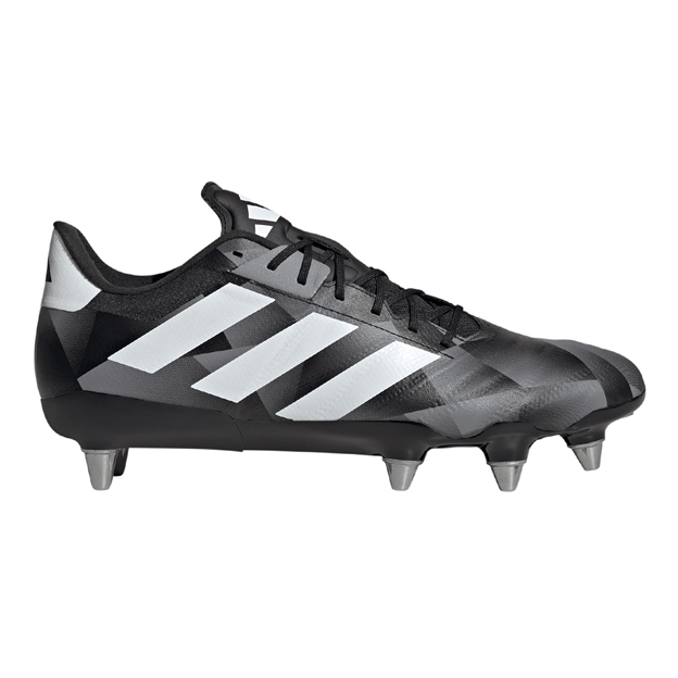 adidas Adults Kakari RS Soft Ground Rugby Boots Black - Outstep