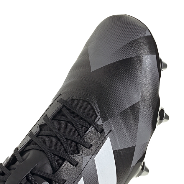 adidas Adults Kakari RS Soft Ground Rugby Boots Black - Toe