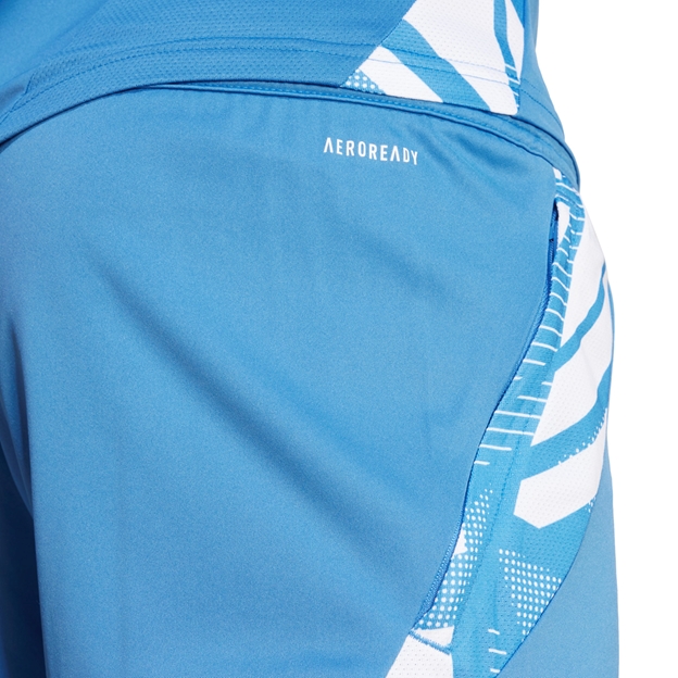 France Adidas Mens Gym Short - Focus Blue 2024 - Aeroready