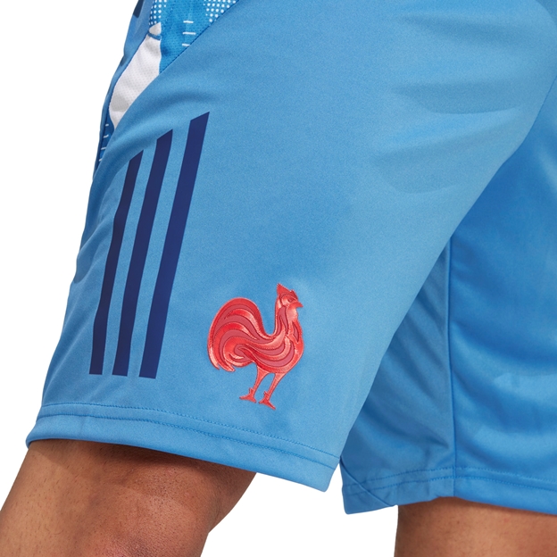 France Adidas Mens Gym Short - Focus Blue 2024 - FFR