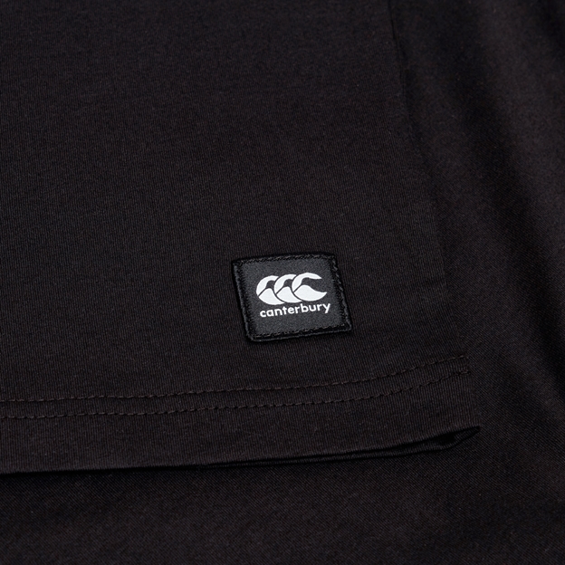 Canterbury Mens Uglies T-Shirt Black - Hem Patch