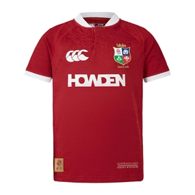 British and Irish Lions Winners Junior Rugby Shirt Red - Front