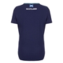 Scotland Womens Cotton Shirt Navy 2025 Back 