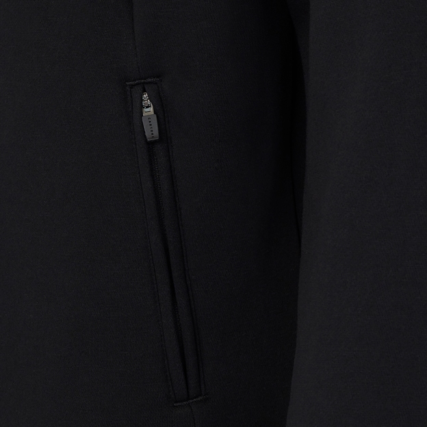 England Womens Off Pitch Hoodie 26/27 Castore Black - Zipped Pocket Close-up