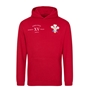 Wales Kids Classic XV Hoodie Red - Front 