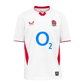 England Kids Home Rugby Shirt 25/26 - Front