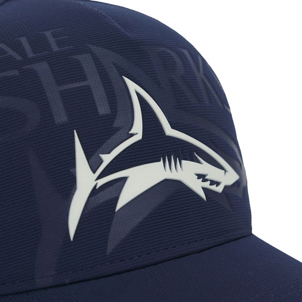 Sale Sharks Baseball Cap 25/26 Navy - Front Detail