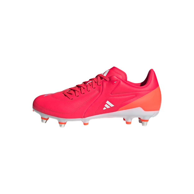 adidas Adults RS-15 Elite Soft Ground Rugby Boots - Lucid Red
