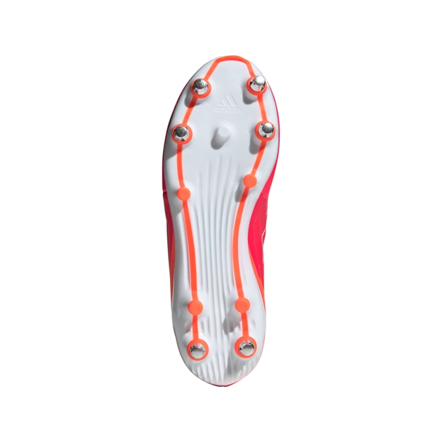 adidas Adults RS-15 Elite Soft Ground Rugby Boots - Lucid Red