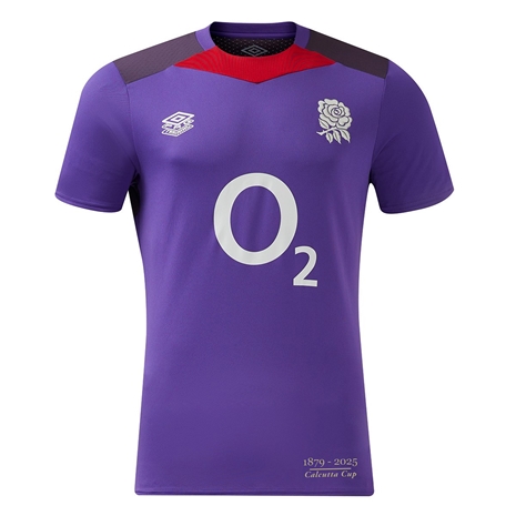 England Mens Calcutta Cup Gym T-Shirt Prism Violet 24/25 - Front