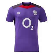 England Mens Gym T-Shirt - Prism Violet - 2025 - Front