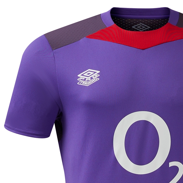 England Mens Gym T-Shirt - Prism Violet - 2025 - Umbro