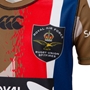 RAF Kids 7's Rugby Shirt Camo - Crest 