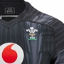 Wales Kids Training Rugby Jersey - Black 2025 - WRU 