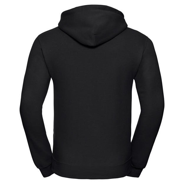 St Ronans Silver Band Adults Hoodie - Black