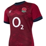 England Mens Away Rugby Shirt - Short Sleeve 2025 - Front 