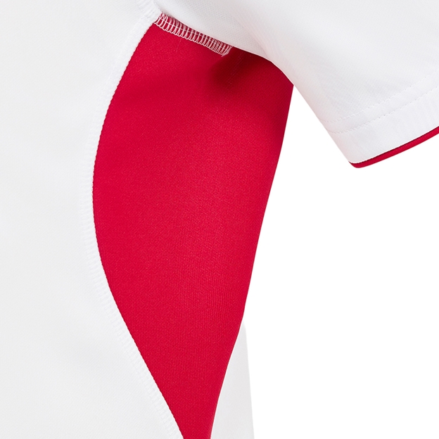 Red Roses Kids Home Rugby Shirt 25/26 White - Under Arm Detail