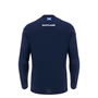 Scotland Junior Training Poly Shirt 25/26 Long Sleeve Navy - Back 