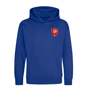 France Kids Classic Hoodie Royal - Front View
