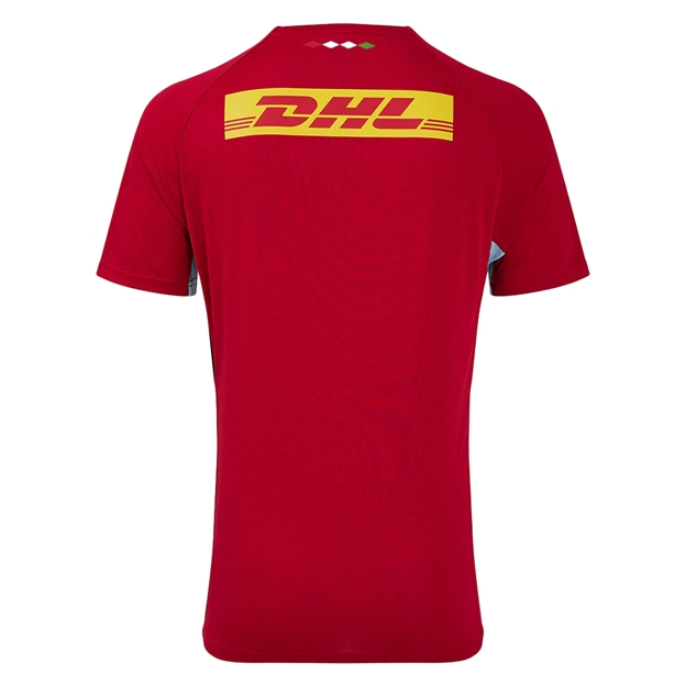Harlequins Mens Training T-Shirt Red 2025 - Back