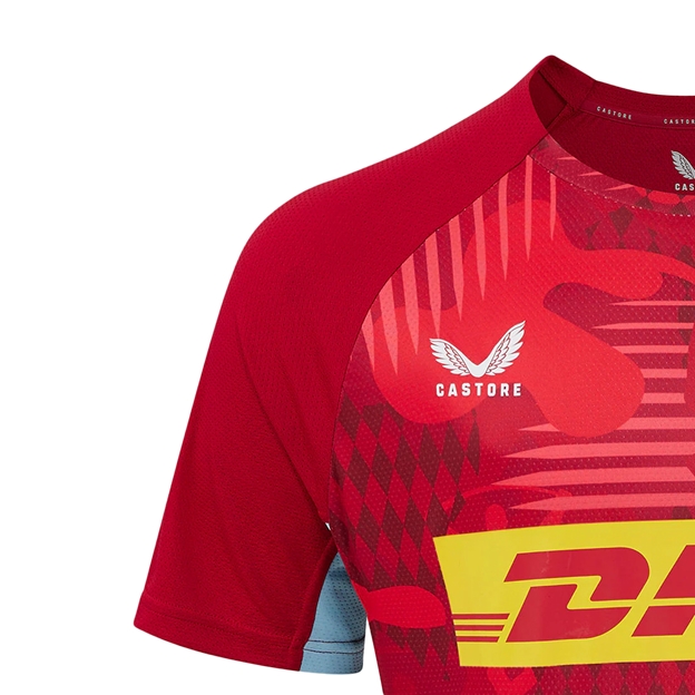 Harlequins Mens Training T-Shirt Red 2025 - Castore