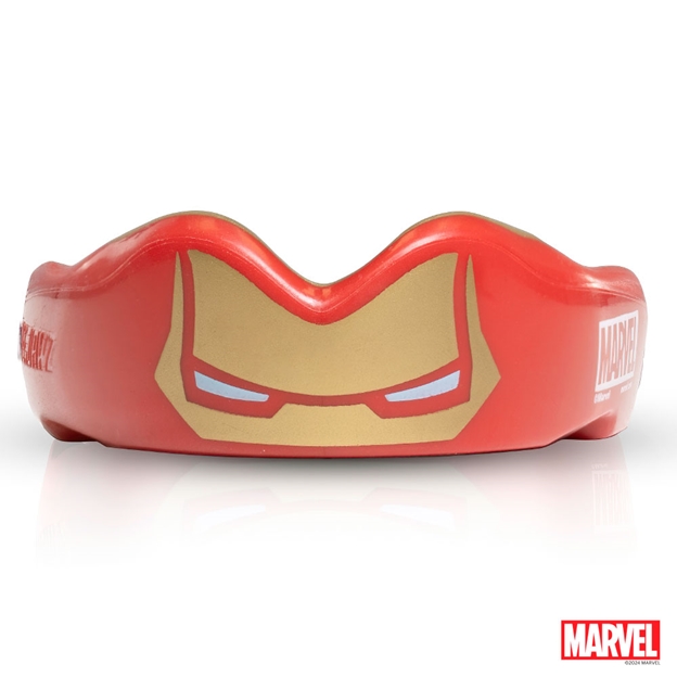 SafeJawz Marvel Iron-Man Mouthguard Front