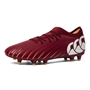 Canterbury Adults Speed Falcon Team FG Rugby Boots Red - Front 